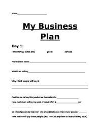 Basic Business Plan Proposal