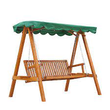 Outsunny Swing Chair 3 Seater Swinging