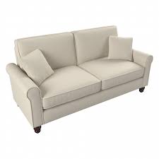 bush furniture hudson 73w sofa in cream