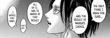 why did mikasa kill eren in on