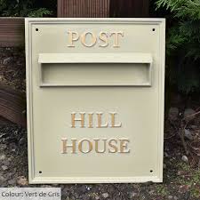 victoria post box front plate only