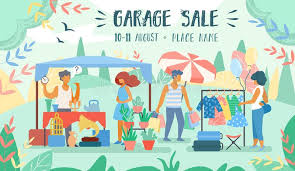 Garage Sale Stock Illustrations 7 901 Garage Sale Stock