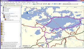 mn snowmobile trail map for garmin