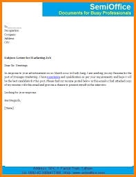 Marketing Job Cover Letter Example within Cover Letters For Job    