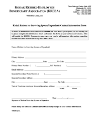 retiring employee forms and templates