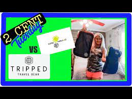 tripped travel compression bags