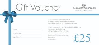Cool Design Of Photo Studio Gift Voucher Template With Additional