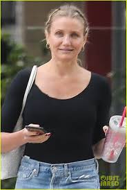 cameron diaz goes makeup free for day