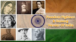 indian freedom fighters names
