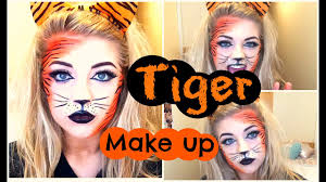 halloween tiger makeup tutorial you