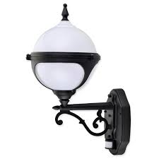 Globe Wall Light With Pir Motion Sensor