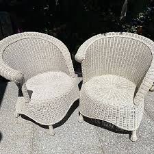 pier 1 indoor outdoor rattan chairs set