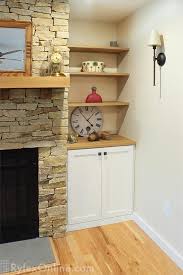 Fireplace Surround Cabinets Corner