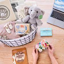 virtual baby shower games gifts and