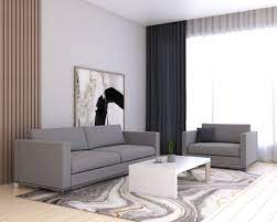 color curtains go with gray furniture