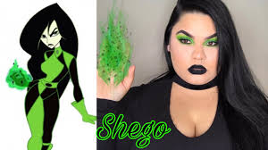 shego inspired makeup look you