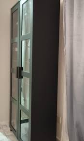 Brimnes Ikea Glass Door Cabinet Almari