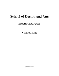 School Of Design And Arts