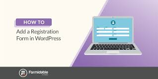 custom wordpress registration form
