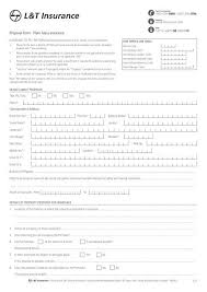 Plate Glass Insurance Proposal Form V2