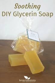 soothing diy glycerin soap scratch mommy