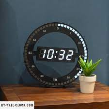 Digital Wall Clock Contemporary Clocks