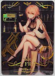 Girls' Frontline OTS-14 Gold Foil Doujin Clear Trading Card Goddess Story  FR | eBay