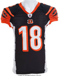 Check out our cincinnati bengals selection for the very best in unique or custom, handmade pieces from our shops. 2011 Aj Green Game Worn Signed Cincinnati Bengals Jersey Lot 82414 Heritage Auctions