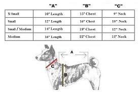 Zack And Zoey Dog Coat Size Chart Best Picture Of Chart