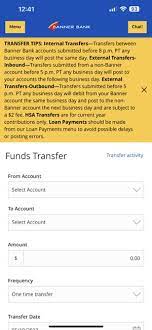 banner bank mobile banking app on the