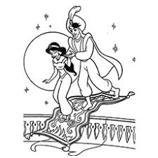 Aladdin is a 1992 american animated comedy musical romantic fantasy adventure film produced by walt disney feature animation for walt disney pictures.the film is the 31st disney animated feature film. Top 10 Free Printable Princess Jasmine Coloring Pages Online