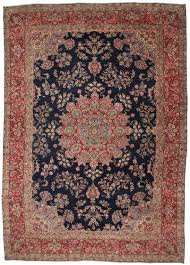 antique persian kerman rug 14107