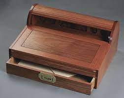 Poe led an unsettled life traveling up and down the east coast of the united states, staying in jobs for short periods of time. Mahogany And Oak Portable Writing Desk Finewoodworking