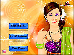 indian style makeover game play