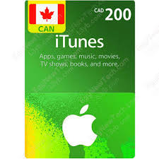 apple cdn 200 canada itunes gift card