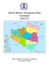 district disaster management plan