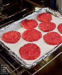 how to cook burgers in the oven hands