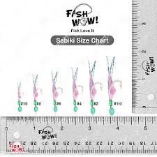 Fishing Premium Sabiki Rig Piscatore Bait Lure 6 Gold Hook