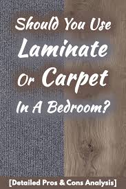 laminate or carpet in a bedroom