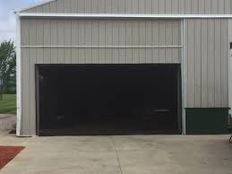 12 high overhead door screens