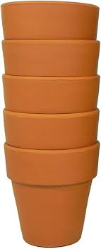 One of the greatest is the fact that clay is those who use terracotta know that the porous nature of clay means you cannot easily overwater plants, the roots can breathe, and the clay. Henry Watson Small Terracotta Plant Pots 9cm Diameter X 10cm Height Pack Of 5 Amazon De Kuche Haushalt