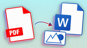 how to convert pdfs to word doents