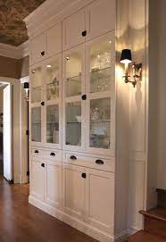 Built In China Cabinet With Lighting