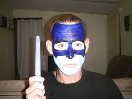 blueray the blue fox face paint 2 by
