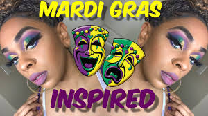 mardi gras 2019 inspired makeup