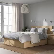Ikea Malm Bed Frame 2 Boxes Oak