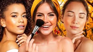 add orange blush to your makeup routine