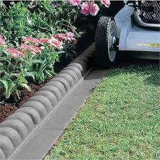 Mow Over Victorian Lawn Edging Grey