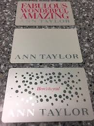 Redeemable at loft, loft outlet, ann taylor, ann taylor factory and lou & grey locations in the us and online at loft.com, anntaylor.com and louandgrey.com. Ann Taylor 100 Gift Card Free Shipping W Tracking Loft Store Credit Gap Polo 90 00 Picclick