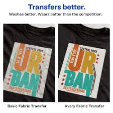 Avery Dark T Shirt Transfers 8 1 2 X 11 5 Labels 3279 Avery Com